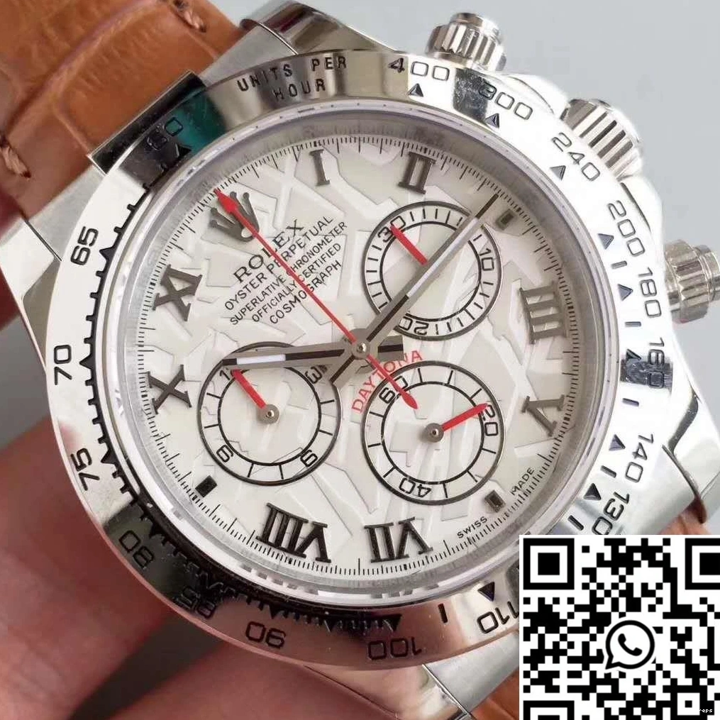 Rolex Dial JH White 116520 Daytona Factory Cosmograph 0424